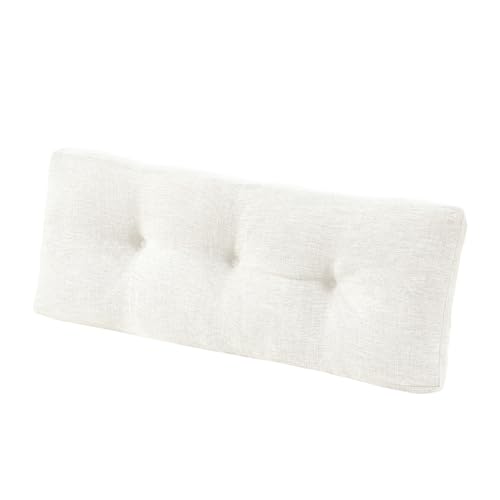 downluxe Indoor Bench Cushion for Indoor Furniture, Non-Slip Tufted Overstuffed Textured Foam Bench...