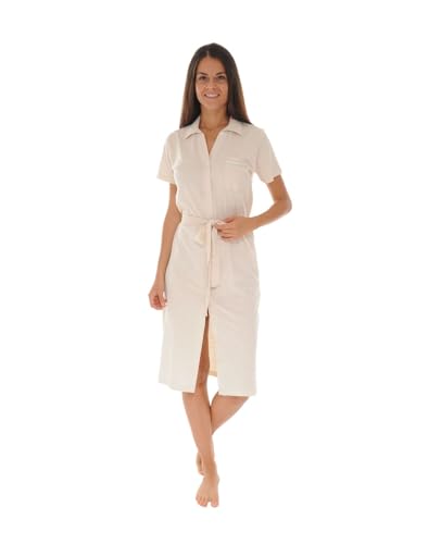 Robe d'été longue beige Garrya Christian Cane vêtement de plage chic