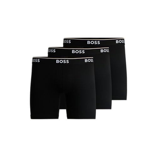 BOSS Herren Boxerbr 3p Boss One 10272529 0 Boxer_Brief (3er Pack)