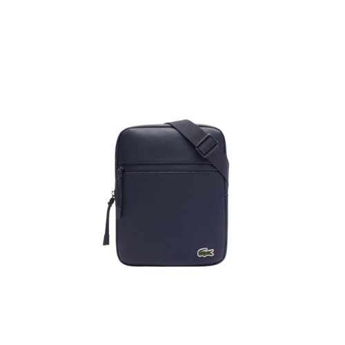 Lacoste Medium LCST Zippered Petit Piqué Crossover Bag