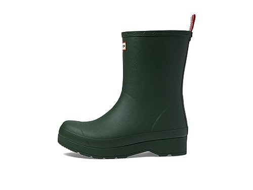 Image of Hunter Men's メンズ プレイ ビーガン シアリング インシュレイティド ミッド ハイト レインブーツ
