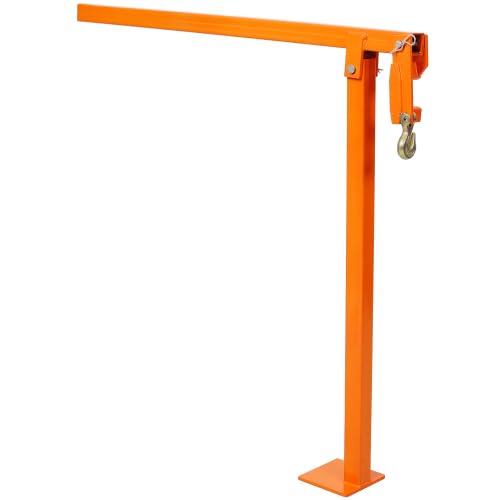 T Post Puller Fence Post Puller 36in,for Round Fence Posts, Orange Color (Orange)