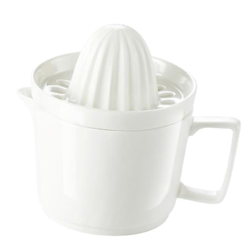 GRADENEVE Exprimidor Manual de para Frutas Prensa Integrada y Almacenamiento Compacto y Portátil para Naranjas y Pomelos Cocina y Hogar