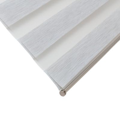 GoodHome Store Enrouleur Jour/Nuit sans perçage Brize moucheté 75 x 240 cm