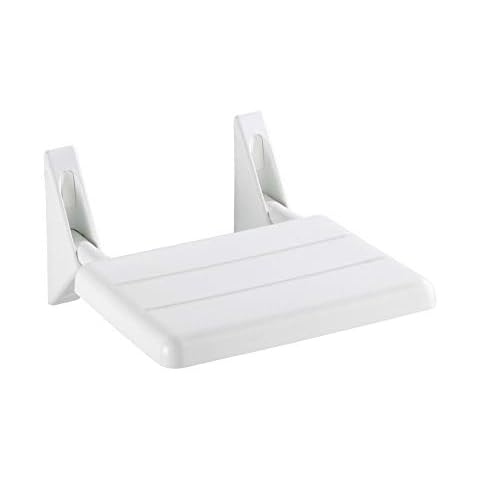 Wenko Secura Shower Stool with Folding Feature Cover