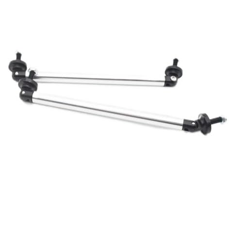 X|C[ 2 Stuks Universele 45/75/100/150/200mm Xvb^[ Staaf Steun o[op[ Xvb^[ Staven AX|C[(2Pcs 75mm White)