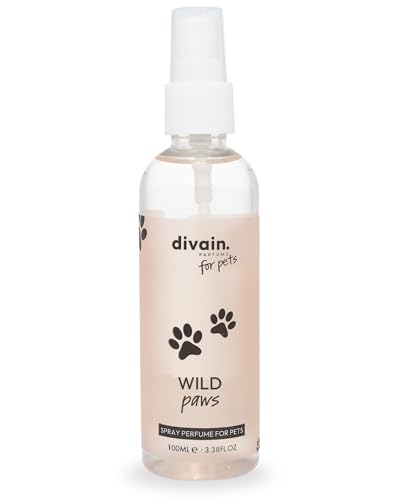 Perfume para Mascotas 100ml | Bergamota + Lavanda + Cedro | Fragancia Aromática Fresca para Perros y Gatos | Wild Paws | divain. for pets