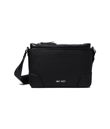 Nine West Womens Ellis Double Zip Crossbody - Product Details