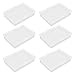 Cabilock 6pcs Playing Card plastic playing card case playing card organizer playing card deck boxes Case Clear Playing