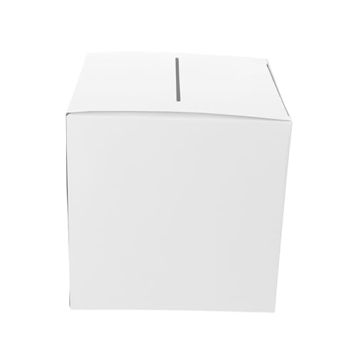 SOLUSTRE 1Set Wedding Card Storage Box Paper Card Box for Envelopes Postcards Versatile Wedding Reception Decoration Includes Greeting Cards