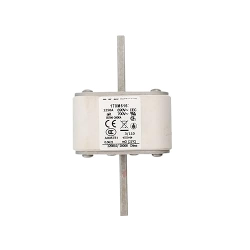 Fusible 170M6166 1250A cartouche de rechange pour armoire electrique triphase