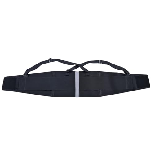 Cinto Ergonômico Lombar Ajustável Ortopédico com Faixa Reflexiva (X-Grande)