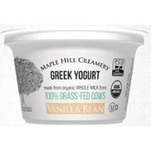 Maple Hill Creamery Organic Vanilla Greek Yogurt, 5.3 Ounce