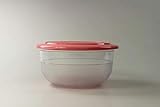 dekorativ auf dem Tisch Tupperware Tafelperle 3,5L rosa Schüssel Classic Royal Servieren 37568