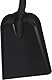 Lichtgewicht schop D-greep, korte steelpolypropyleenhoogte 1040 mm standaard blad (327x271x50 mm)