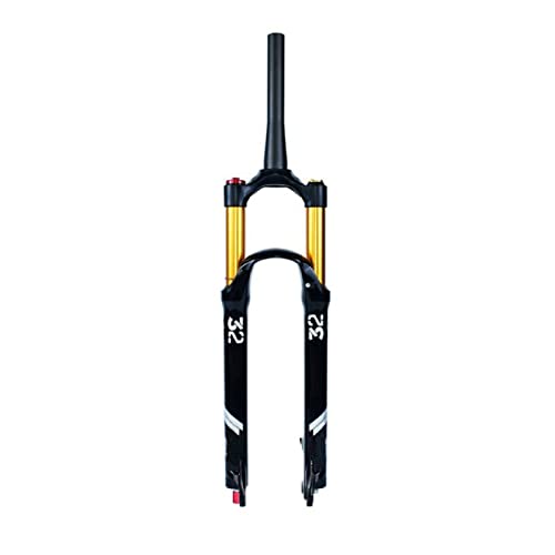 Fourche suspension voyage 120 mm avec réglage du rebond et support frein à disque pour VTT