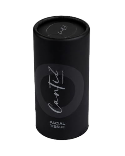 Image of Cantiz Cylindrical tissue | Perfumed | Car cup holder Tissue | Facial Tissue | Compact Travel Pack | Brand | 2 Ply Soft And Highly Absorbent | 100% Natural Virgin Wood Pulp
