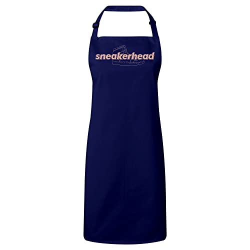 Tablier cuisine navy Peach Collection style sneakerhead streetwear chic