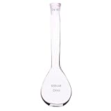 DONLAB CMA-0250 Borosilicate Glass 250ml Kjeldahl Flask Long Neck Nitrogen Flask Round Bottom with Standard...