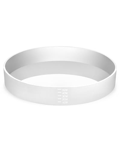 QWORK® Stampo in Silicone Rotondo da 35 cm, stampi in