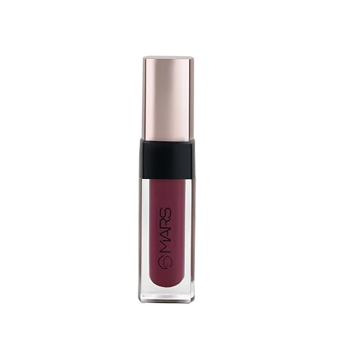 Image of MARS Popstar Non-Drying Liquid Mousse Lipstick for Women with Matte Finish | Lightweight and Non-Sticky Formula | Up to 12 Hour Long Lasting | Transferproof & Waterproof (6.0ml) (14-Rock Candy)