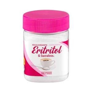 Edulcorante Eritritol y Sucralosa Hacendado Bote 200 g Pack 2