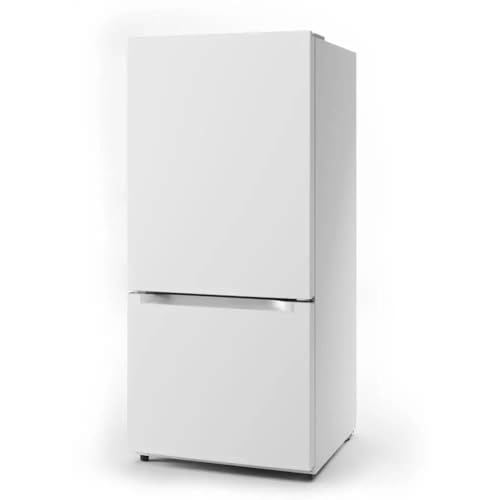 Midea MRB19B7AWW 18.7 Cu. Ft. White Bottom Mount Refrigerator on Fridge.com