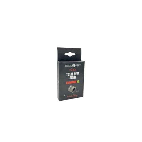 TOTAL PEEP Sight Pro accessoire de bowhunting en aluminium noir taille 7/32