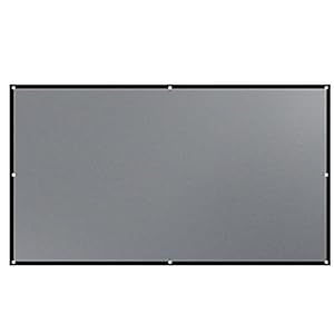 NewIncorrupt Vouwen Projector Gordijn Polyester Zacht Eenvoudig Gordijn Vouwen Film Gordijn Projector Thuis Outdoor Anti…