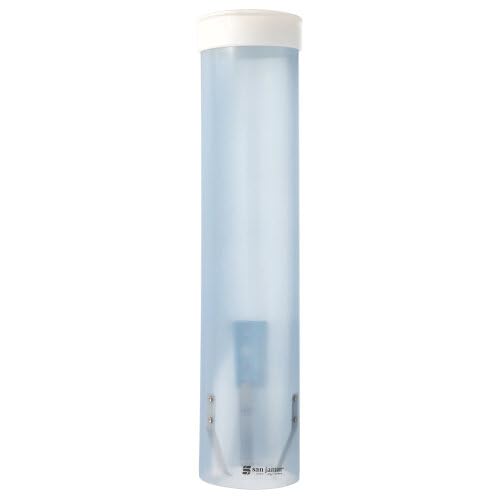 Starpak Becherspender, PS Ø 8,5 cm · 42 cm transparent