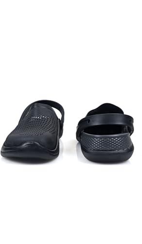 Image of Alzado Men's Classic Casual Sports Clogs /Sandals with Adjustable Back Strap for Adult | Comfortable & LightWeight| Stylish & Anti-Skid| Waterproof & Everyday Use Mules for Gents & Boys..