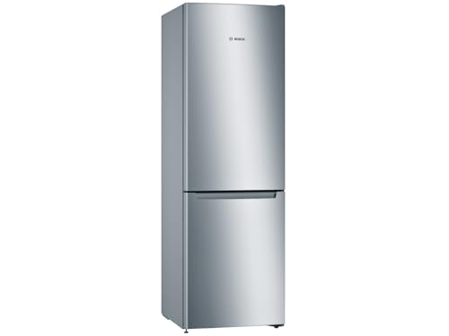 Bosch KGN33NLEB Série 2 Réfrigérateur combiné pose-libre - 282L - L 60cm x H 176cm - Inox