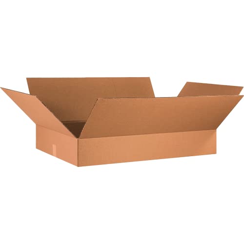 Boxes Fast 36X24X6 Flat Corrugated Boxes, Flat, 36L X 24W X 6H, Pack Of 10 | Shipping, Packaging, Moving, Storage Box For Home Or Business, Strong Wholesale Bulk Boxes #TOP14