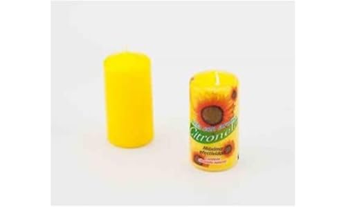 Multimarca 135825 Vela Lumar Perfumada Citronela, Repelente de Mosquitos, Multicolor, Talla única