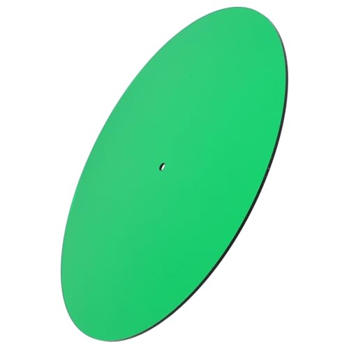 FUNOMOCYA Turntable Vibration Mat Acrylic Record Platter Mat Anti-static Slip Pad for Vinyl