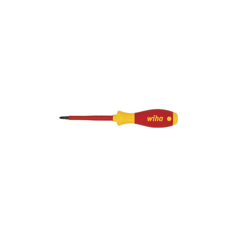 Wiha 00848 Phillips Screwdriver PH2 100mm 1000v VDE Electrician SoftFinish Grip