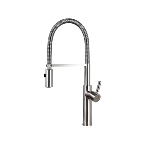 Robinet de cuisine noir mat pour évier de îlot central - 3
