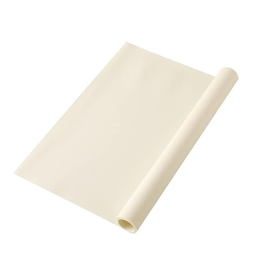 JK Home 45*150CM 2本入り EVA 食器棚シート キッチンマット ビニールシート 滑り止めシート 引き出しシート 裁断可能 シェルフライナー クリーム
