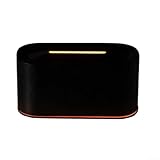 Diffusore di aromi a fiamma con effetto camino a LED colorato, umidificatore a nebbia fredda per oli essenziali, macchina per aromaterapia con luce a 7 colori per camera da letto, soggiorno, ufficio