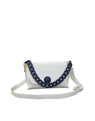 Bolso de mano PLEIN SPORT Devon con solapa mediana, un accesorio unisex premium