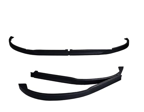 Image of LAS Universal H-Type Front Splitter Lip Spoiler – 2-Piece ABS Front Bumper Aero Lip (175×40×6 cm) │ Universal Fit Car Styling & Performance Upgrade