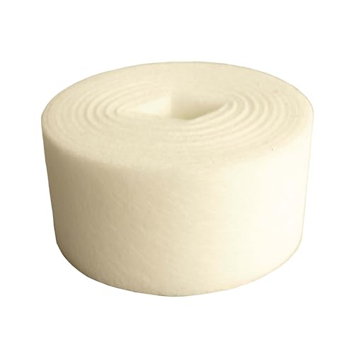 Dalsys Cinta de fibra de vidrio para esquinas de juntas, cinta para juntas 5cm x 25m, 10 piezas Blanco Cinta para juntas, cinta de fibra de vidrio, cinta de refuerzo para relleno de cartón yeso