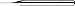 KYOCERA 105-0492.400 Series 105 Micro Drill Bit, 2 Flutes, 0.0492" Cutting Diameter, 130? Cutting Angle, 0.4000" Cutting Length, 1/8" Shank Diameter, 1-1/2" Length, Carbide, Uncoated