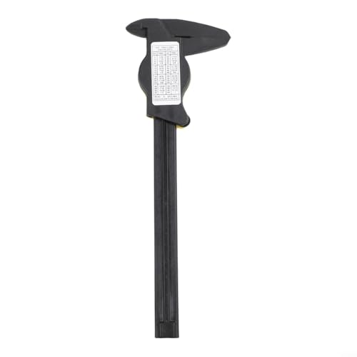 Calibrador mecánico plástico 6 pulgadas 150 mm amarillo miniatura 6