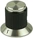 TE CONNECTIVITY / ALCOSWITCH KNS501BA1/8 STR KNURLED SKIRT KNOB WITH ARROW, 3.2MM (5 pieces)