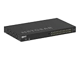Netgear M4250-26G4F-PoE+ AV Line Managed Switch - 24 Ports - Manageable - 3 Layer Supported - Modula