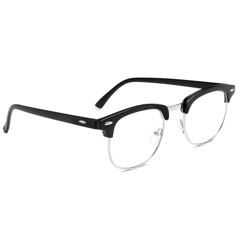 Lunettes Anti Lumière Bleue Lunette Gaming d'Ordinateur pour Hommes et Femmes Transparentes Anti Fatigue Oculaire Filtre UV400 Ultra Légère Lunette Lumiere...