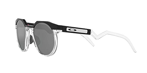 Image of Oakley Sunglasses for Men - OO9242 HSTN Low-Bridge, Round Sunglasses PRIZM Lenses