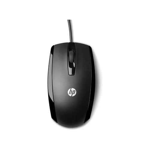 HP X500 - Ratón con Cable (2 Botones y Rueda de Desplazamiento, C...