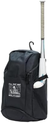 Funny Teacher Halloween, I'll Just Wait Until It's Quiet Sport Backpack - 5